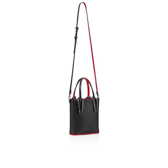 Christian Louboutin Mini Shoulder Bag Tote Bag Cabata Black - Picture 5 of 5